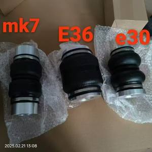 MK7 وسادة هوائية عالمية مزدوجة لفة مطاطية أكياس ركوب الهواء 1/2 "منافذ تعليق النوابض الهوائية/امتصاص المطاط - Product Image 2