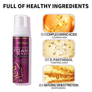 Produit de coiffure OEM <span class=keywords><strong>mousse</strong></span> de coiffure à maintien fort et à la mode <span class=keywords><strong>pour</strong></span> femmes - Product Image 3