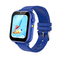 Reloj Inteligente Infantil con Pantalla TFT Cuadrada, Personalizado con Dibujos Animados, con Calendario, para Niños y Niñas