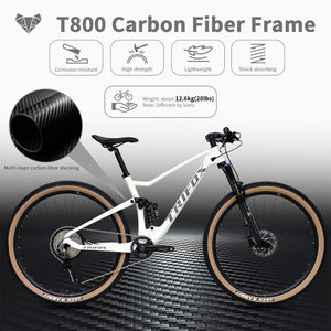 <span class=keywords><strong>Bicicleta</strong></span> de Alto Rendimiento OEM con Cuadro de Carbono, Suspensión Completa, Llantas de Aleación de Aluminio, 12 Velocidades, Frenos de Disco Hidráulicos, Cassette 11-50T - Product Image 1