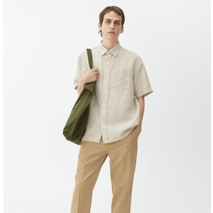 <span class=keywords><strong>Camicia</strong></span> personalizzata in <span class=keywords><strong>lino</strong></span> bianco da <span class=keywords><strong>uomo</strong></span> di alta qualità con <span class=keywords><strong>camicia</strong></span> personalizzata con bottoni - Product Image 3