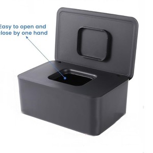 Caixa de Lenços de Papel Dupla Camada Grande Capacidade à Prova de Poeira para Mesa Doméstica - Atacado - Product Image 3