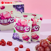 Bonbons gélifiés fourrés pelables en gros d'Asie, bonbons moelleux et juteux, saveurs assorties, confiserie pour enfants