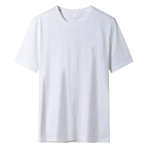 T-shirt a maniche corte in puro cotone resistente - Adatta sia per uomo che per donna. Strato interno tinta unita, spesso e ampio - Product Image 5