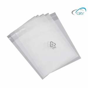 Sacs de sécurité CPE givrés avec couleur personnalisée et thermoscellage - Product Image 4