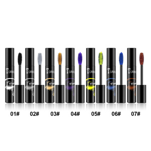 <span class=keywords><strong>Mascara</strong></span> à la mode personnalisé de la chine, 7 couleurs, cils longs et épais, <span class=keywords><strong>Mascara</strong></span> de cils colorés en Fiber de soie imperméable et durable - Product Image 4