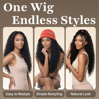 Perruque synthétique bouclée afro avec dentelle frontale pour femmes noires, en fibre haute température, petites boucles volumineuses, style naturel et moelleux