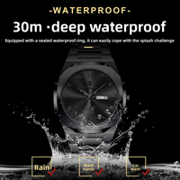 Montre à quartz pour femmes POEDAGAR 798, cadran unique avec chiffres arabes, revêtement haute dureté, bracelet en acier inoxydable miroir