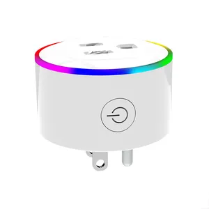 10A Wifi Smart Plug Us Socket Ondersteuning Alexa, Smart Speaker, Ifttt Outlet