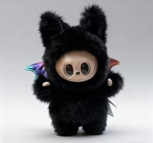 En gros LabubiuRabbit Doll Angel Boîte mystère Pendentif en vinyle tendance, figurine en peluche portable, porte-clés - Product Image 6
