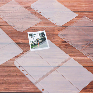 A5 A6 chất kết dính túi không dây kéo rời Lá Chất kết dính Túi rõ ràng Frost PVC túi không thấm nước tiền mặt phong bì Thẻ tập tin lưu trữ phong bì - Product Image 1