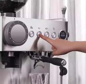 Cafetera Gemilai CRM3812C con Tanque 3, Semiautomática Italiana, Multibóiler, Comercial y Doméstica, con Molinillo Integrado - Product Image 4