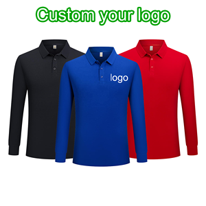 OEM Personalized <strong>Long</strong> <strong>Sleeve</strong> <strong>Polo</strong> <strong>Shirt</strong> Custom Embroidered Logo Men Women <strong>Ladies</strong> Size Polyester Golf <strong>Long</strong> <strong>Sleeve</strong> <strong>Polo</strong> <strong>Shirt</strong> - Product Image 1