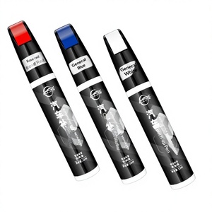 Bolígrafo <span class=keywords><strong>de</strong></span> Pintura para Retoques <span class=keywords><strong>de</strong></span> Arañazos en Automóviles Servant Brigade OLIVER, 12 ml, Blanco Perla y Negro - Product Image 1