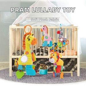 Juguete de Peluche Colgante de Jirafa de Dibujos Animados con Sonajero para Bebés, de Venta Caliente - Product Image 3