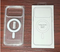 Nouvel arrivage en gros clair magnétique téléphone Casr pour iPhone 17 Air Pro Max Transparent original aimant étuis pour iPhone 16 15 14