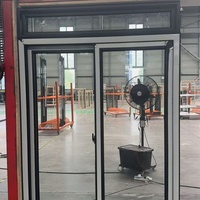 Fenêtre coulissante en PVC de la marque Conch, double vitrage pour projets architecturaux mondiaux