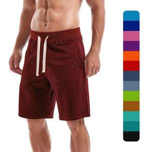 กางเกงขาสั้นผ้าฝ้ายแบบผูกเชือกสำหรับผู้ชายกางเกงวิ่งแบบลำลองสำหรับผู้ชายกางเกงขาสั้นผ้าฝ้ายแบบสั่งทำ - Product Image 1