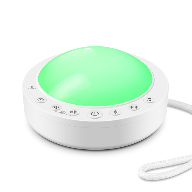 Portable White Noise Machine for Sleeping 16 Soothing Nature Sounds Sleep Sound Machine for Travel Baby Adults