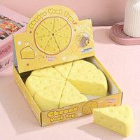 Nouveau jouet anti-stress en PU à rebond lent en forme de triangle pour enfants, idéal pour le divertissement et la relaxation