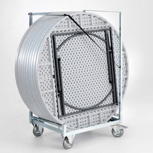 Table pliante ronde en plastique de 5 pieds pour banquet/pique-nique/<span class=keywords><strong>camping</strong></span>/salle à manger, vente en gros - Product Image 1