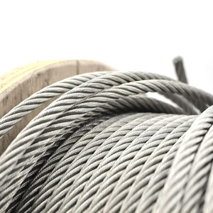 <span class=keywords><strong>Cable</strong></span> <span class=keywords><strong>de</strong></span> <span class=keywords><strong>acero</strong></span> <span class=keywords><strong>inoxidable</strong></span> 304 7X19 Cuerda <span class=keywords><strong>de</strong></span> alambre <span class=keywords><strong>de</strong></span> <span class=keywords><strong>acero</strong></span> <span class=keywords><strong>inoxidable</strong></span> <span class=keywords><strong>para</strong></span> construcción - Product Image 1