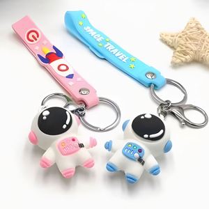 Design Custom logo 3D Cartoon Cute Design Soft Rubber Car Keychain Accessories Doll Bag Backpack Pendant PVC <b>Key</b> <b>Chain</b> - Product Image 3