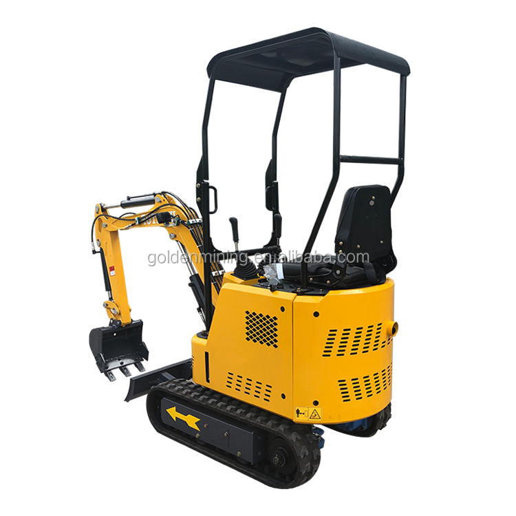 Chinois pas cher Hydraulique Sur Chenilles Construction Agricole 1 tonne Mini Pelle
