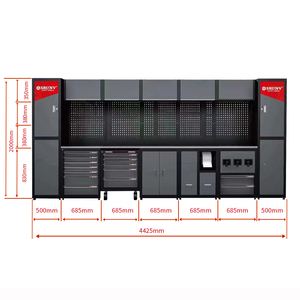 Srunv – armoire à outils <span class=keywords><strong>de</strong></span> Garage, en acier métallique, atelier, poste <span class=keywords><strong>de</strong></span> travail, banc <span class=keywords><strong>de</strong></span> travail, tiroir, avec outils, bon marché - Product Image 4