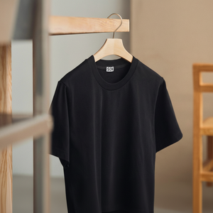 Conception personnalisée respirant moins cher t-shirts design unique manches longues col rond couleur noire T-shirts pour hommes de marque - Product Image 1