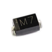 SMD 1N4007 Redresseur Zener Diode Marquage Code 1A 1000V M7 M2 M4 M5 A1 T4 S4 SMD Diode Populaire