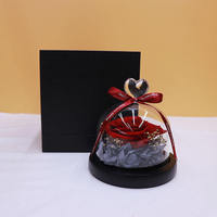 Hot verkopende cadeaudoos met eeuwigdurende rozen, moederdagcadeau, eeuwige roos, Halloween cadeau, eeuwigdurende rozen