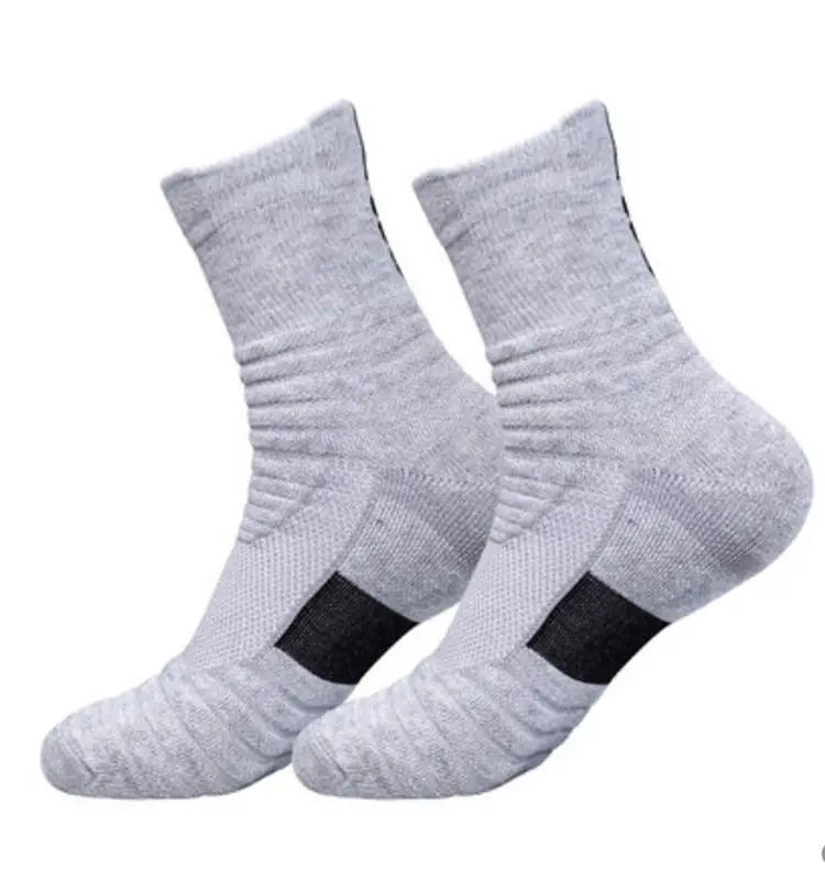 Custom design logo OEM Mens Ankle Athletic Running Sports Comfort Cushioned Running Outdoor riding Tab Socks