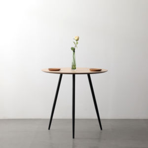 Wholesale Home Modern Nordic Comedor 4 Sillas Dinning Room Set <strong>Small</strong> Cafe Kitchen Wood <strong>Oak</strong> Round Dining <strong>Table</strong> with Chairs - Product Image 4