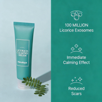 Crème Apaisante Bio Végane à la Racine de Réglisse Marque Blanche – Soulagement des Rougeurs, Réparation de la Barrière Cutanée, Hydratant Quotidien pour le Visage