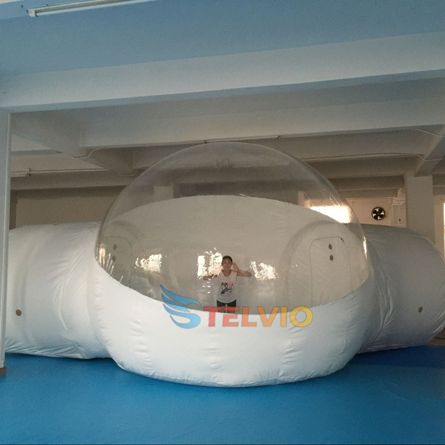 Outdoor High Quality Large Clear Globe Inflatable Bubble Camping Luxury Glamping Dome Hotel Tent Dining Bubbles