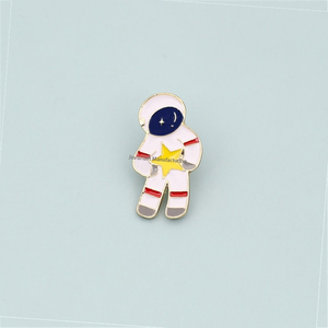 Nuevas Ideas, Pin de Solapa Magnético Redondo 3D con Diseño de Astronauta Interestelar, Personalizado, Estilo Anime - Product Image 4