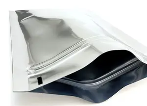 Bolsa de aluminio a prueba de humedad para embalaje, bolsa de aluminio empaquetada