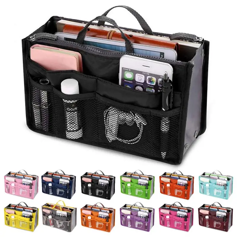 Borsa per cosmetici borsa per il trucco Organizer da viaggio borsa per la bellezza portatile borsa funzionale per il trucco organizzatori per il trucco R0777