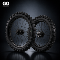 Set Roda Off-Road SD 19/16 Inci dengan Ban Kenda K783 untuk Sepeda Motor Listrik Sur Ron Light Bee X LBX