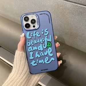 เคสโทร<span class=keywords><strong>ศัพท์</strong></span>มีคำภาษาอังกฤษสำหรับ iPhone 15 14 13 12 11 PRO MAX Girls - Product Image 5