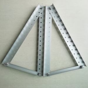 Staffe triangolari di montaggio inclinabili del pannello solare regolabile ad angolo per il tetto del camper della barca fuori dalla griglia 22 pollici - Product Image 5