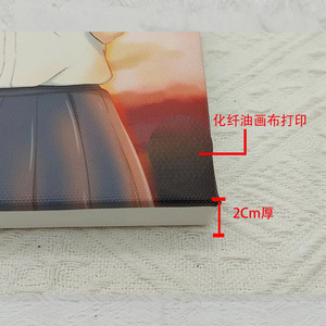 Nhà Máy Bán buôn Nhật bản phim hoạt hình không khung trang trí bức tranh vải thông Dải + Vải khung ảnh lõi 100 - Product Image 4