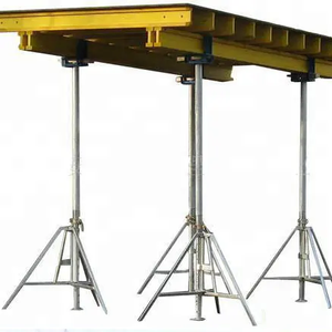 Puntal de Acero Galvanizado de Alta Resistencia Ajustable para Andamios, Tipo Acrow con Trípode para Encofrados de Construcción - Product Image 4