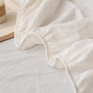 Algodão Quarto Colchão Protector Máquina Lavável Folha Equipada Poeira Prova <span class=keywords><strong>Bed</strong></span> Cover Grounding Folhas Equipadas - Product Image 4
