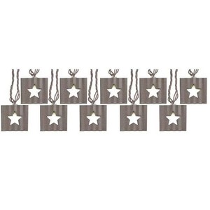IP65 Waterproof Metal LED <b>String</b> <b>Light</b> AC Powered Warm <b>Light</b> Outdoor Garden Patio Yard Decoration - Product Image 3
