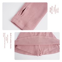 Haut de danse en viscose à col rond et taille haute pour filles, idéal pour la pratique de la danse, collection automne-hiver