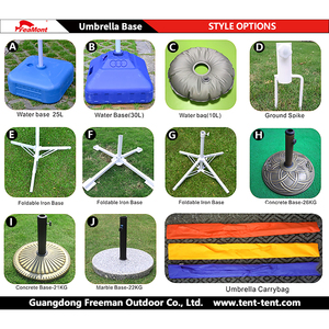 FEAMONT Hot Sale Outdoor Portable Fold Yellow Custom Design <strong>Large</strong> <strong>Parasol</strong> Patio Pool Sun <strong>Umbrella</strong> for the Beach - Product Image 5