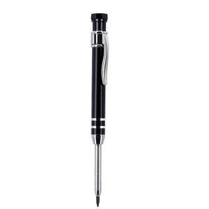 Crayon de charpentier à pointe longue en métal pour trous profonds, stylo de marquage durable, crayon de <span class=keywords><strong>dessin</strong></span> professionnel pour l'ingénierie, crayon de charpentier - Product Image 1