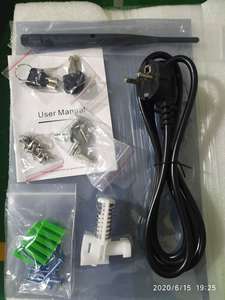 [الأصل مصنع] جدار جبل الطابق الوقوف شاشة إل سي دي أوتوماتيكية آلة الدعاية الرقمية موزع مطهر يد مع شاشة - Product Image 3